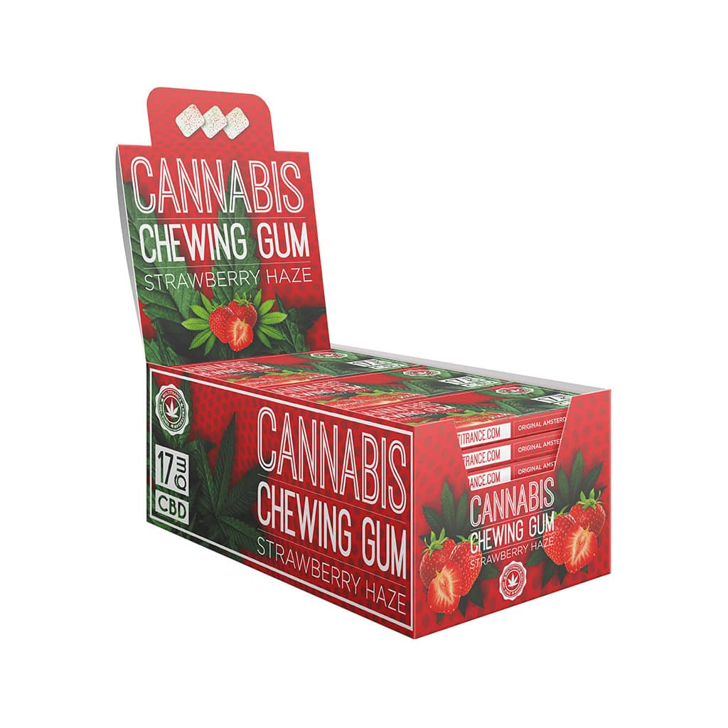 Multitrance Cannabis CBD Chewing Gum 17mg | 24pcs Display