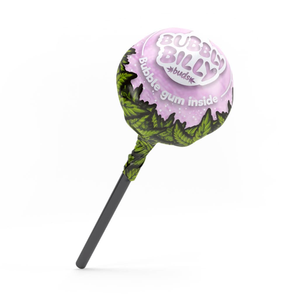Multitrance Bubbly Billy Buds CBD Lollipops | 100 pcs Display