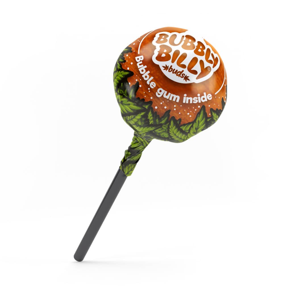 Multitrance Bubbly Billy Buds CBD Lollipops | 100 pcs Display