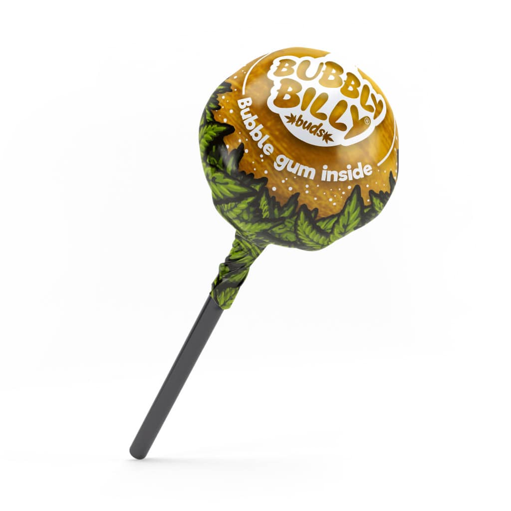 Multitrance Bubbly Billy Buds CBD Lollipops | 100 pcs Display