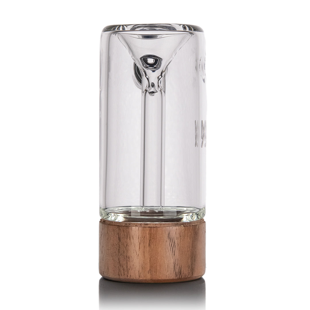 MJ Arsenal Steamboat Bubbler (Alpine Series) - Clear/Wood