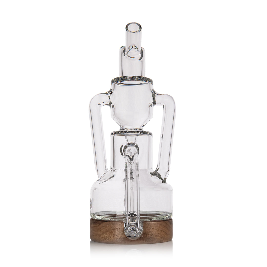 MJ Arsenal Apex Dab Rig (Alpine Series) - Clear/Wood