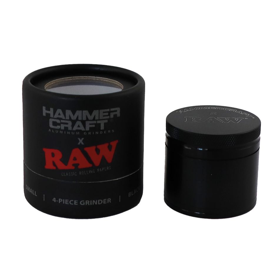 RAW x HAMMERCRAFT Aluminium Grinder | 4 Piece Small