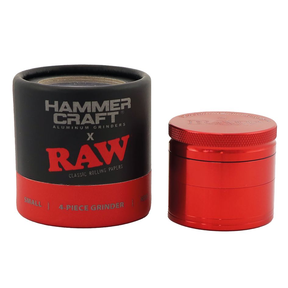 RAW x HAMMERCRAFT Aluminium Grinder | 4 Piece Small