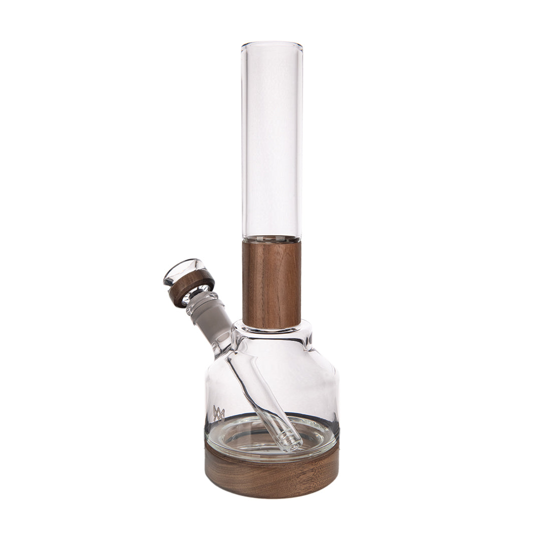 MJ Arsenal Palisade Water Pipe (Alpine Series) - Clear/Wood