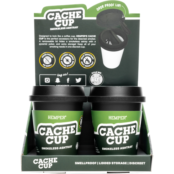 Cache Cup Smokeless Ashtray | 12 pcs Display