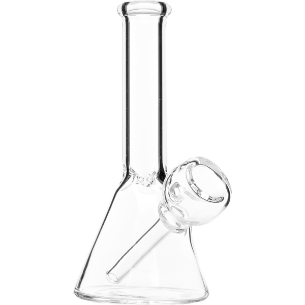 Mini Beaker Waterpipe | 4pcs Display - Clear