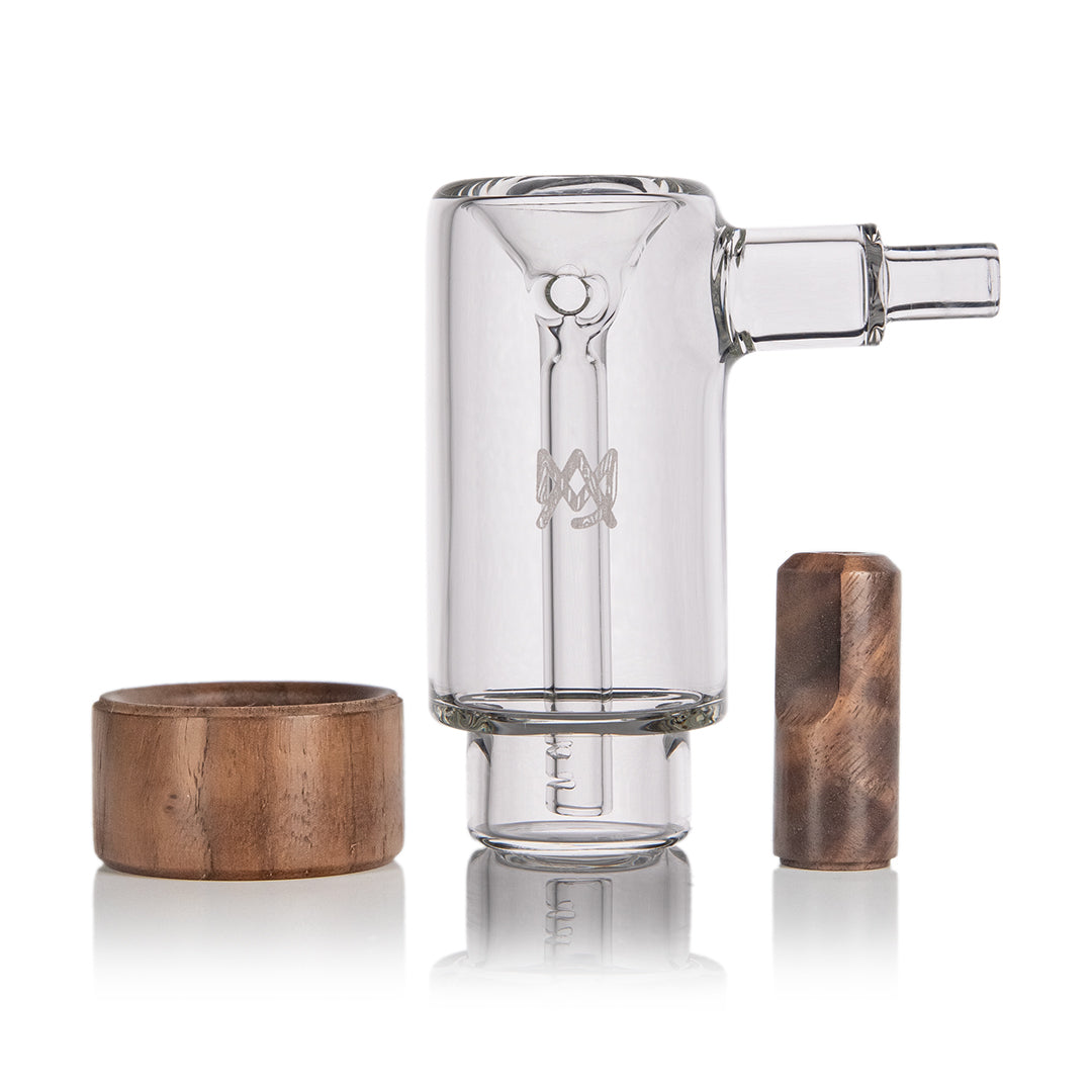 MJ Arsenal Steamboat Bubbler (Alpine Series) - Clear/Wood