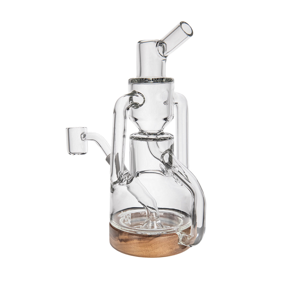 MJ Arsenal Apex Dab Rig (Alpine Series) - Clear/Wood