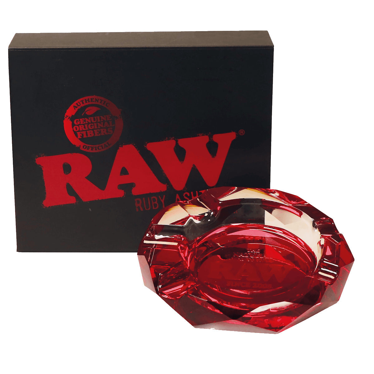 RAW Glass Ashtray