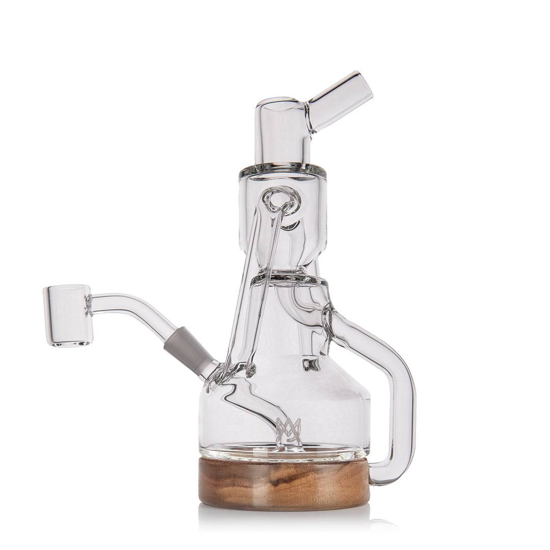 MJ Arsenal Apex Dab Rig (Alpine Series) - Clear/Wood