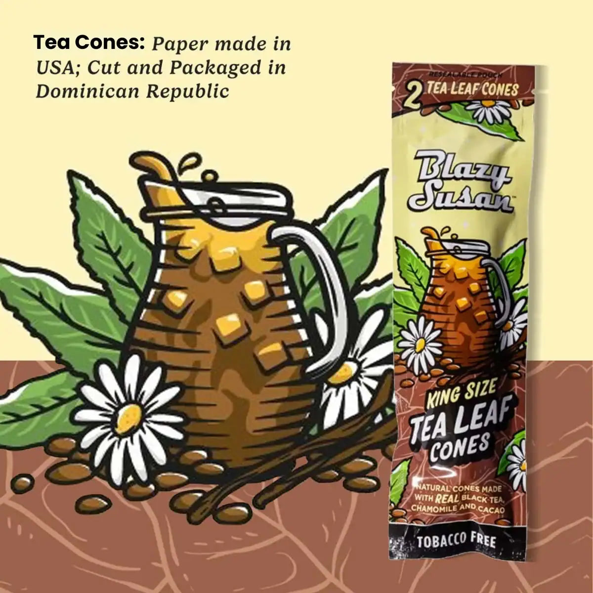 Blazy Susan King Size Cones 2pk | 25 pcs Display
