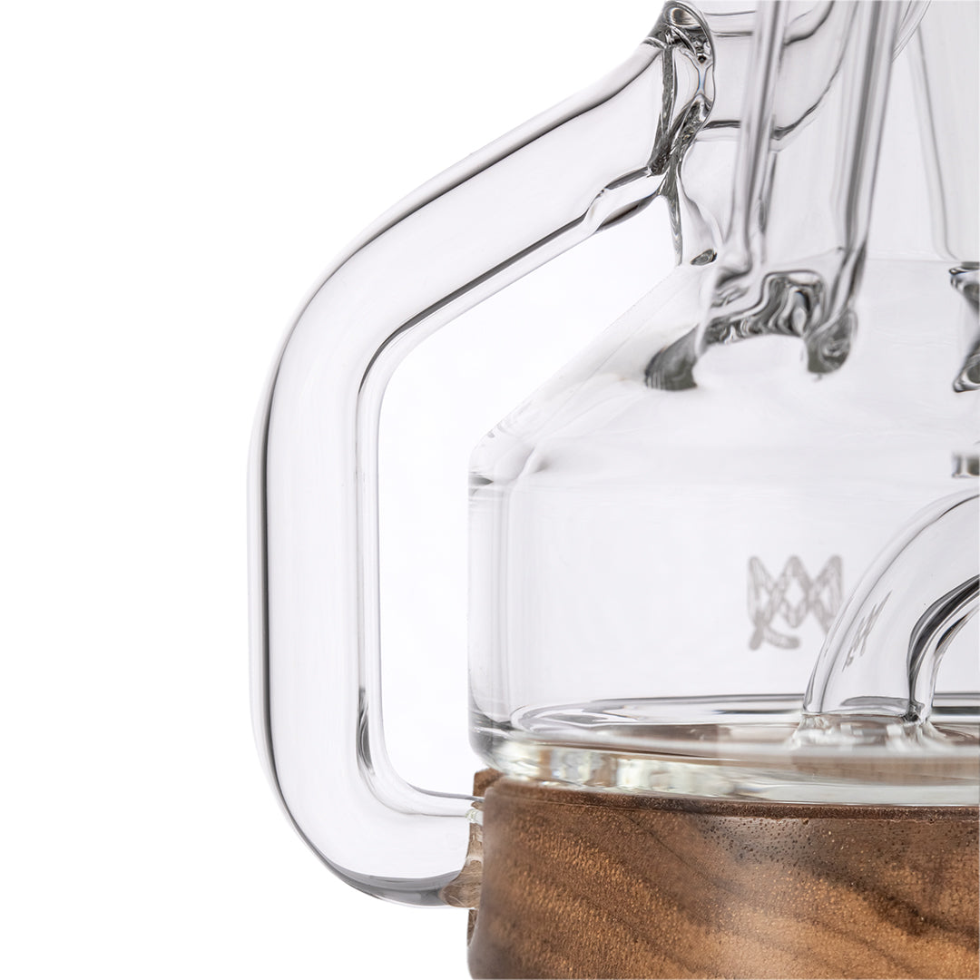 MJ Arsenal Apex Dab Rig (Alpine Series) - Clear/Wood