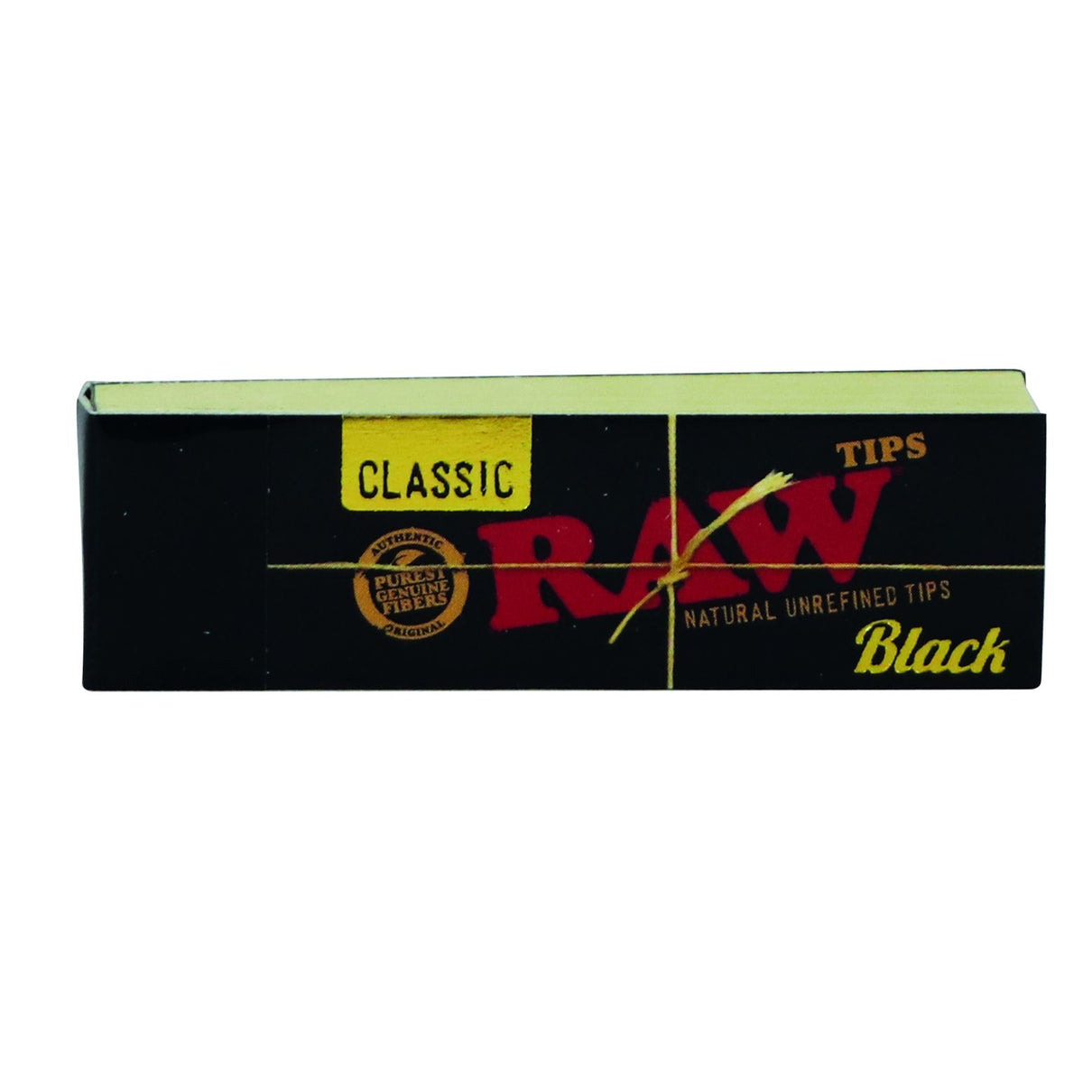 RAW Black Tips | 50 pcs Display