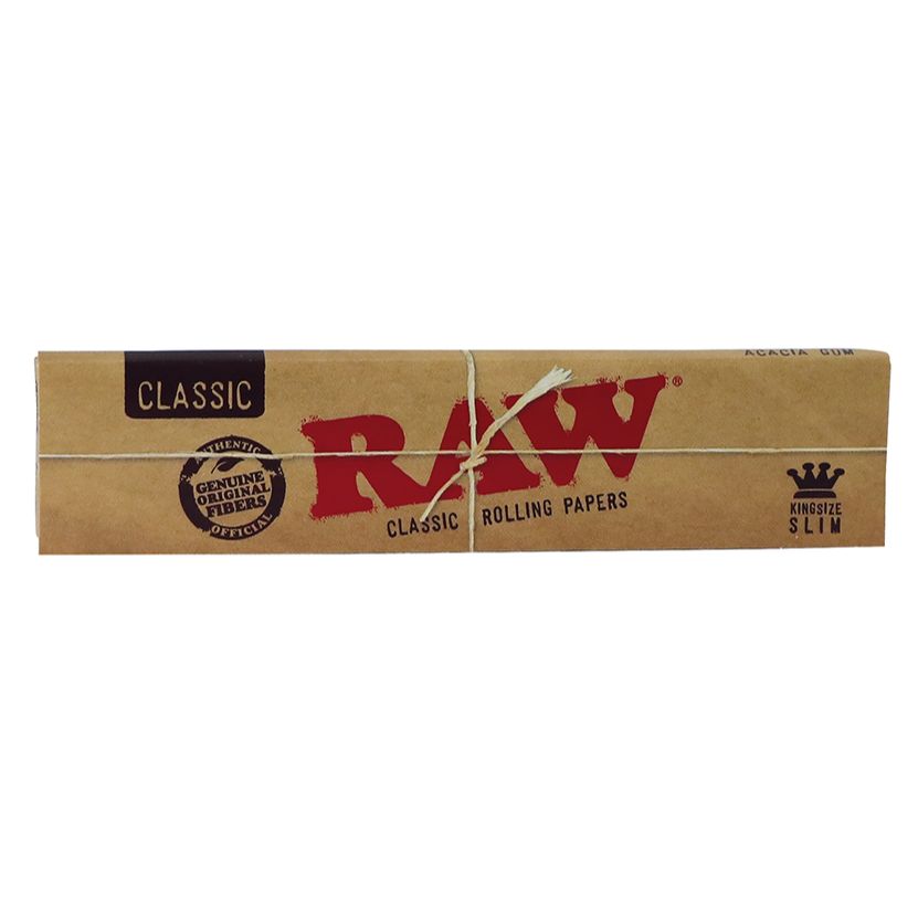 RAW Rolling Papers Classic King Size Slim | 50 pcs Display