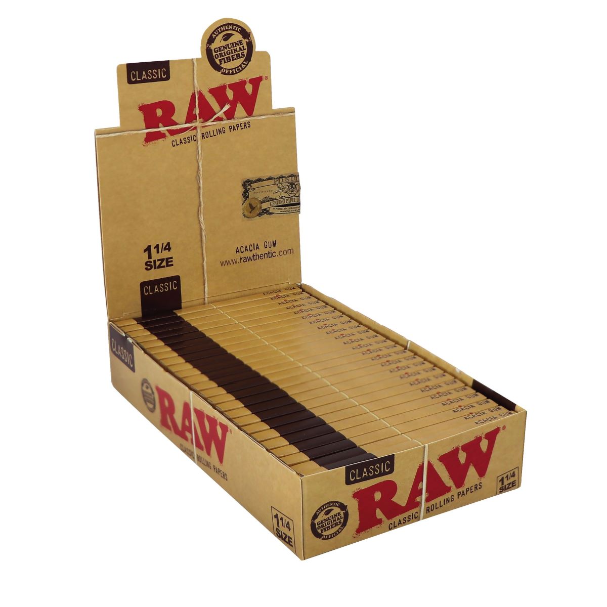 RAW Rolling Papers Classic 1 1/4 | 24 pcs Display