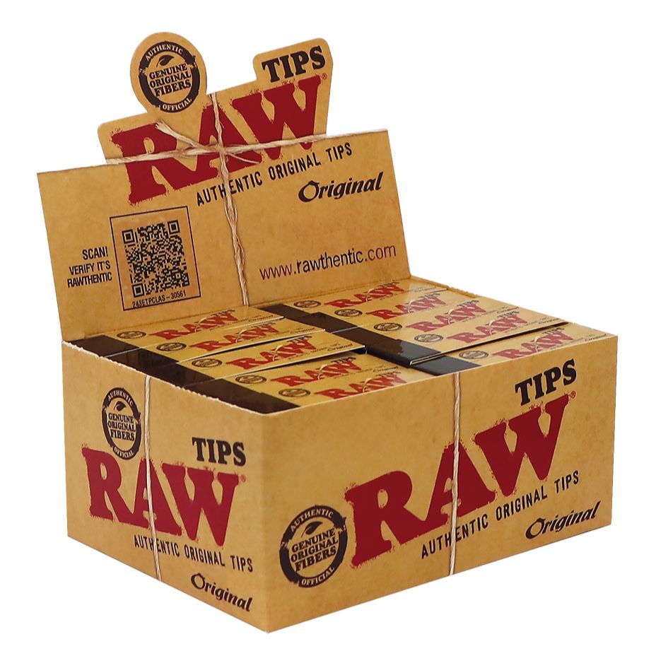 RAW Original Tips | 50 pcs Display